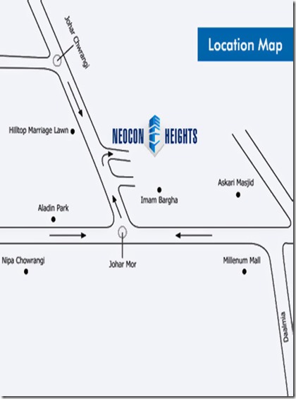 Location-Map-Neocon-Heights-Karachi