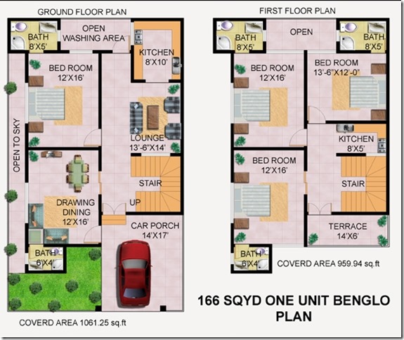 Double 166 Sq yards